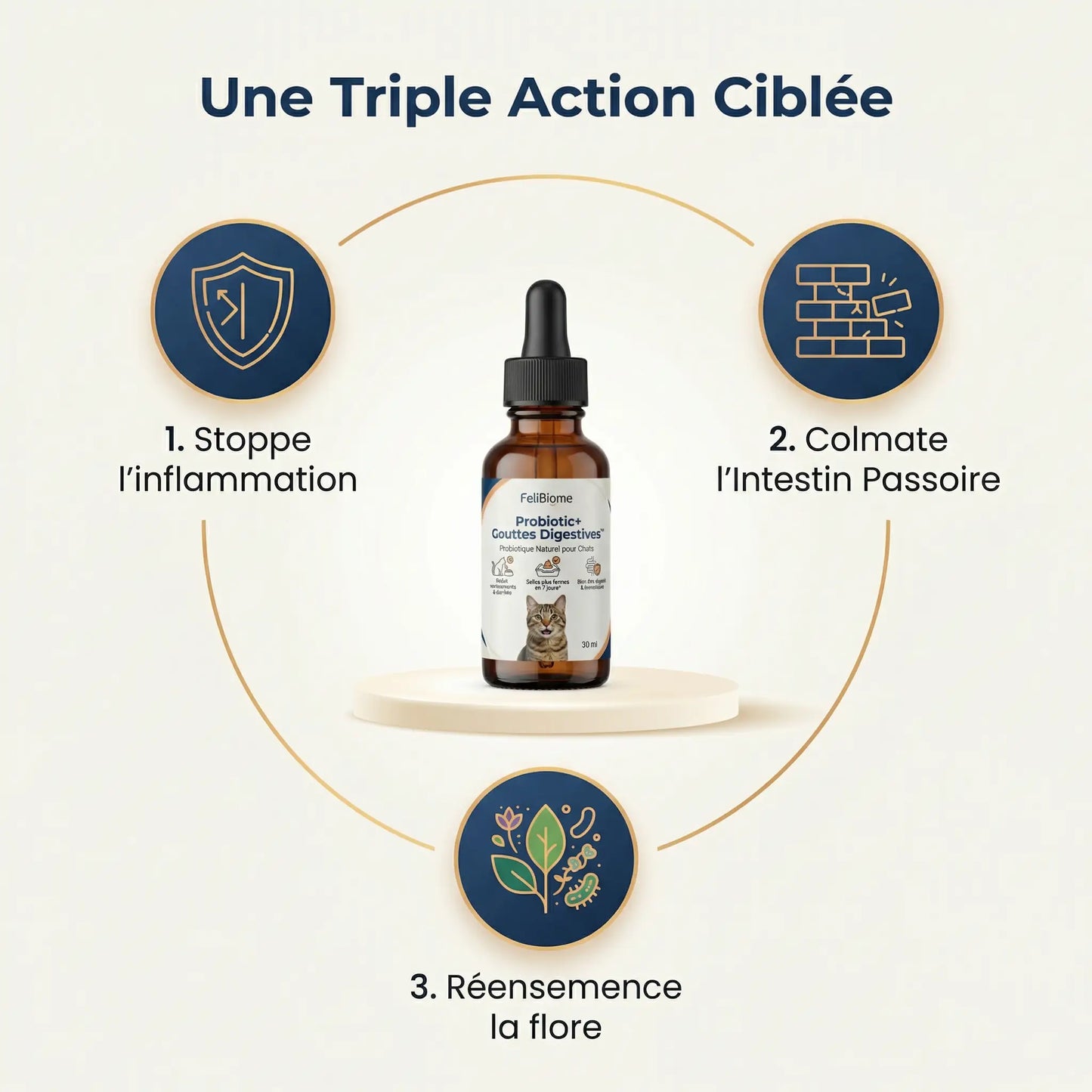 Probiotic+ Gouttes Digestives FéliBiome